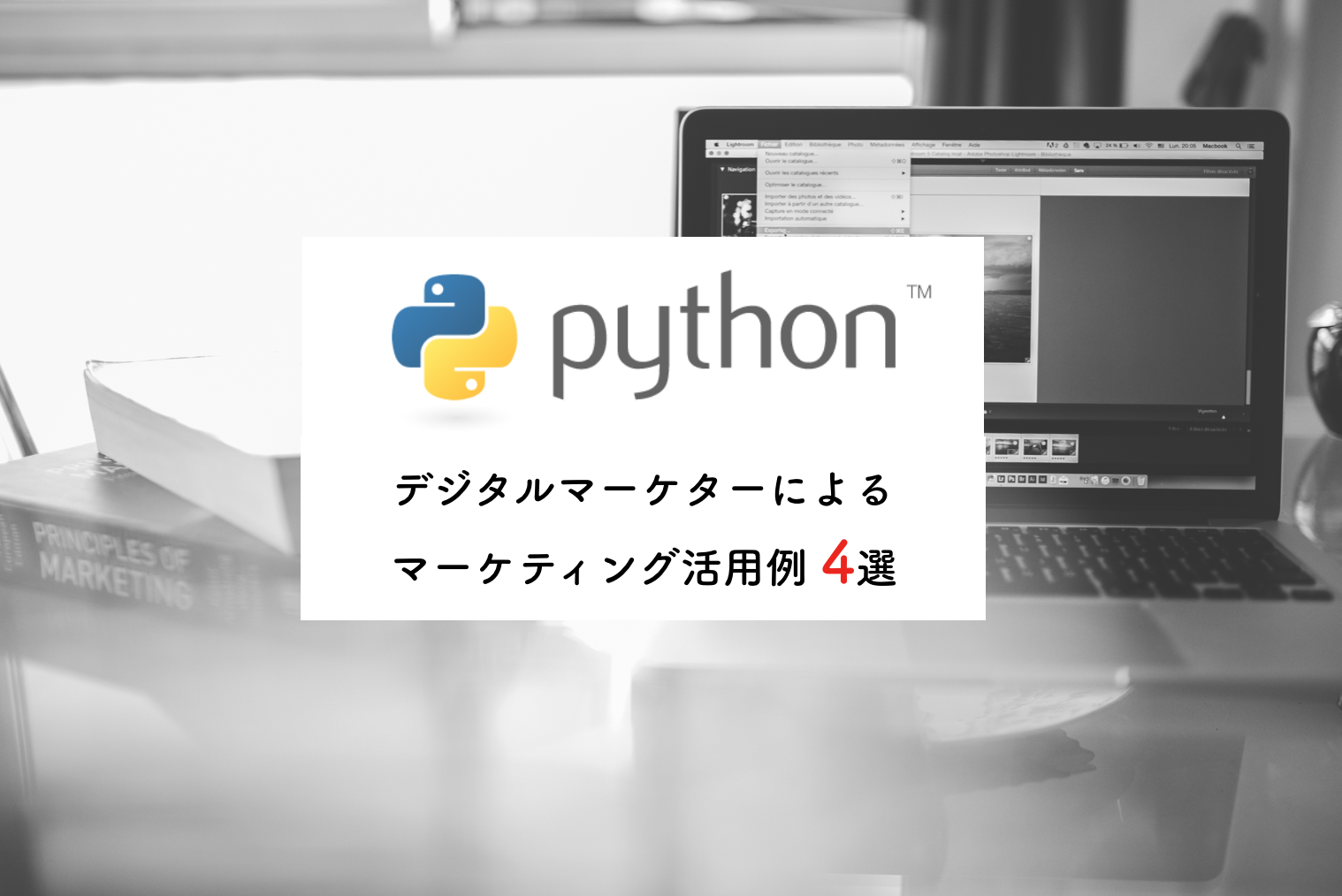 【まとめ】Pythonで出来ること、マーケティング活用例4選